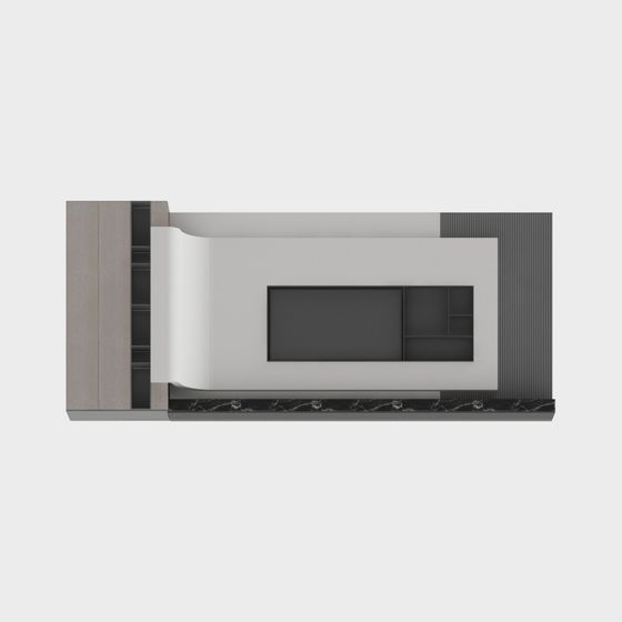 텔레비전 배경 벽