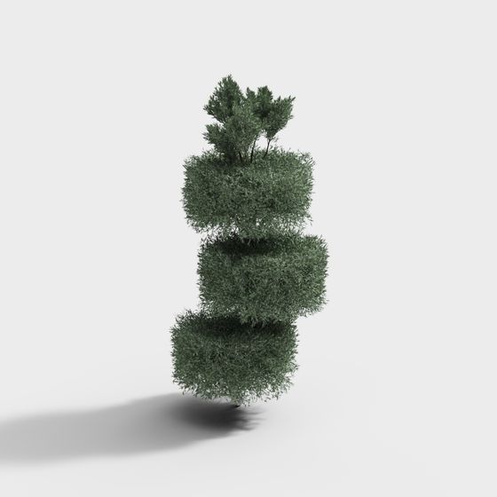 装飾用トピアリー植物