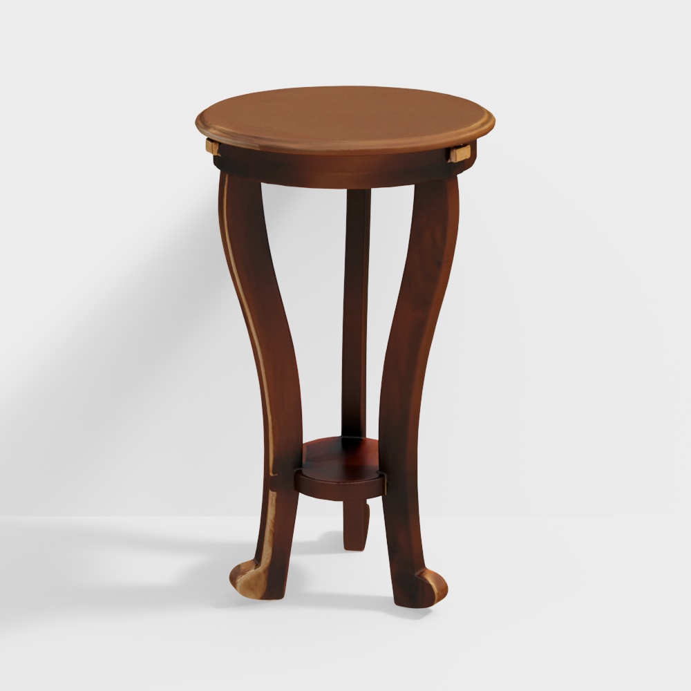 Mesa de Final de Madera Sheesham Boswyn Resistente a Rayones