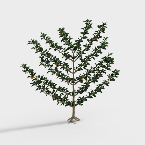 Sculpted Plant Decor Tree