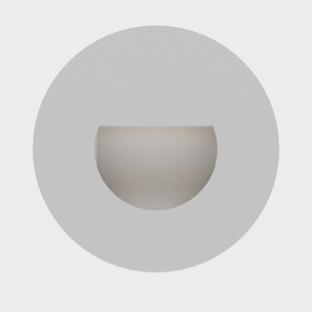 Round Motion Sensor Night Light (White)