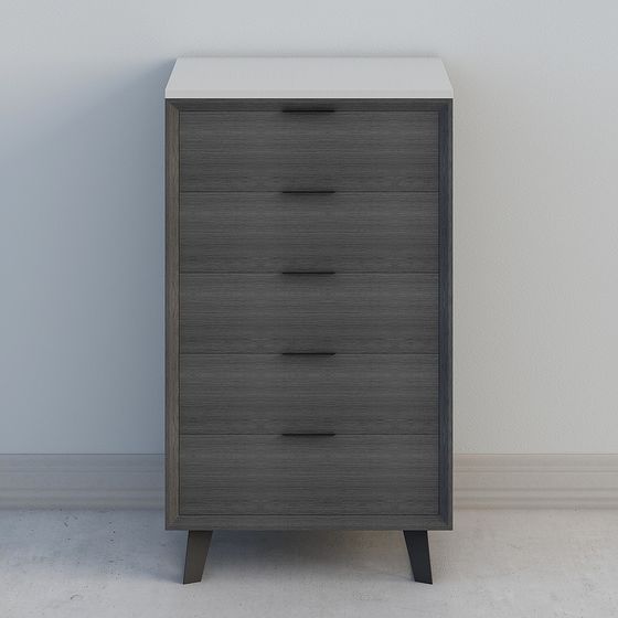 Urban Alley Storage Cabinet 3D model