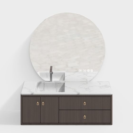 Modern Vintage Bathroom Cabinet