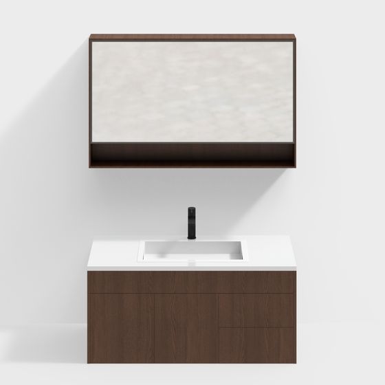 Wabi-Sabi Vintage Bathroom Vanity