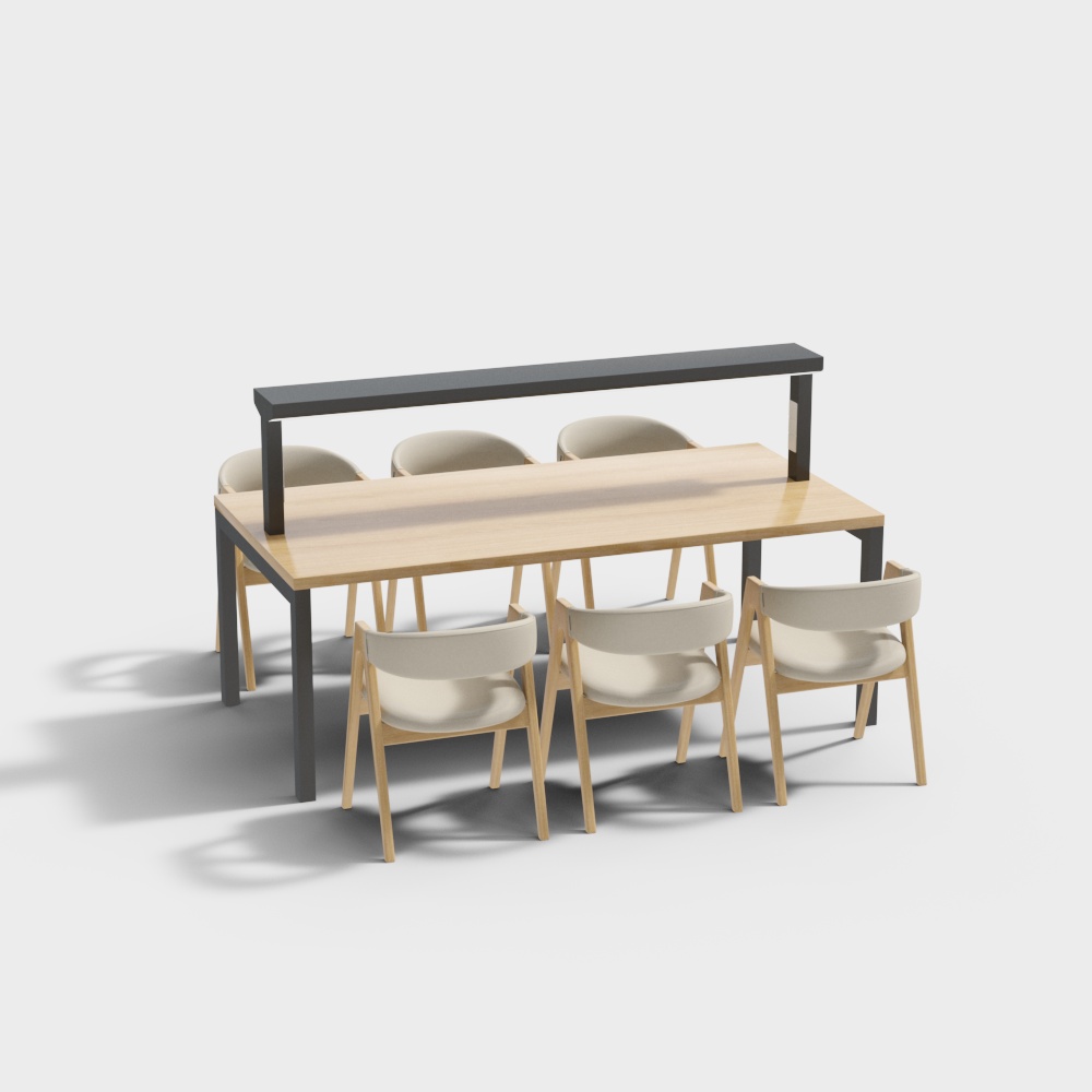 Modern Library Reading Desk & Chair Set