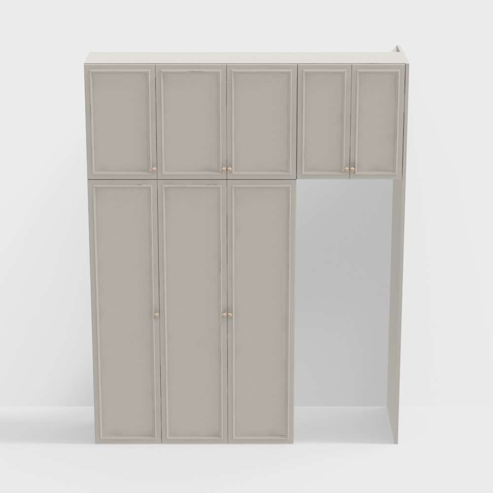 Gabinete de Ropa para Balcón Moderno