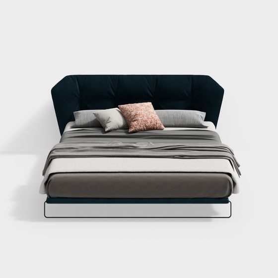 Italian Saba Italia Modern Double Bed