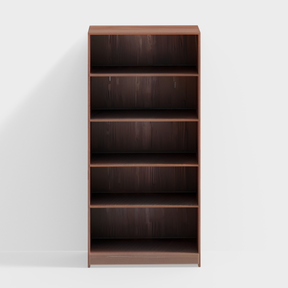 Alex Engineered Wood Bookshelf in Wenge