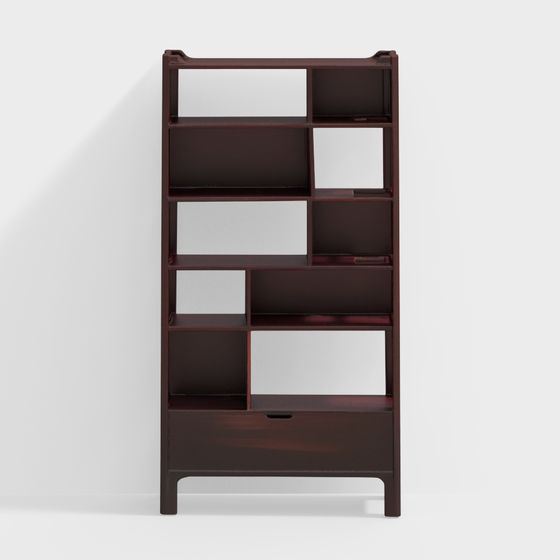 Urban Shelf 3D model for Contemporary Spaces