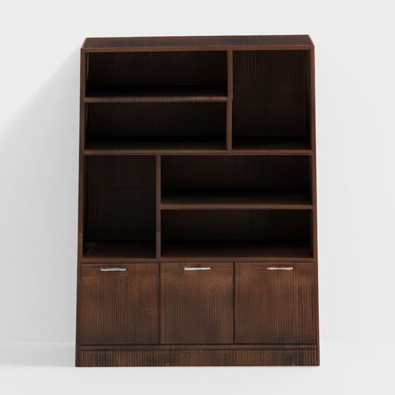 Urban Elegance Bookshelf 3D model