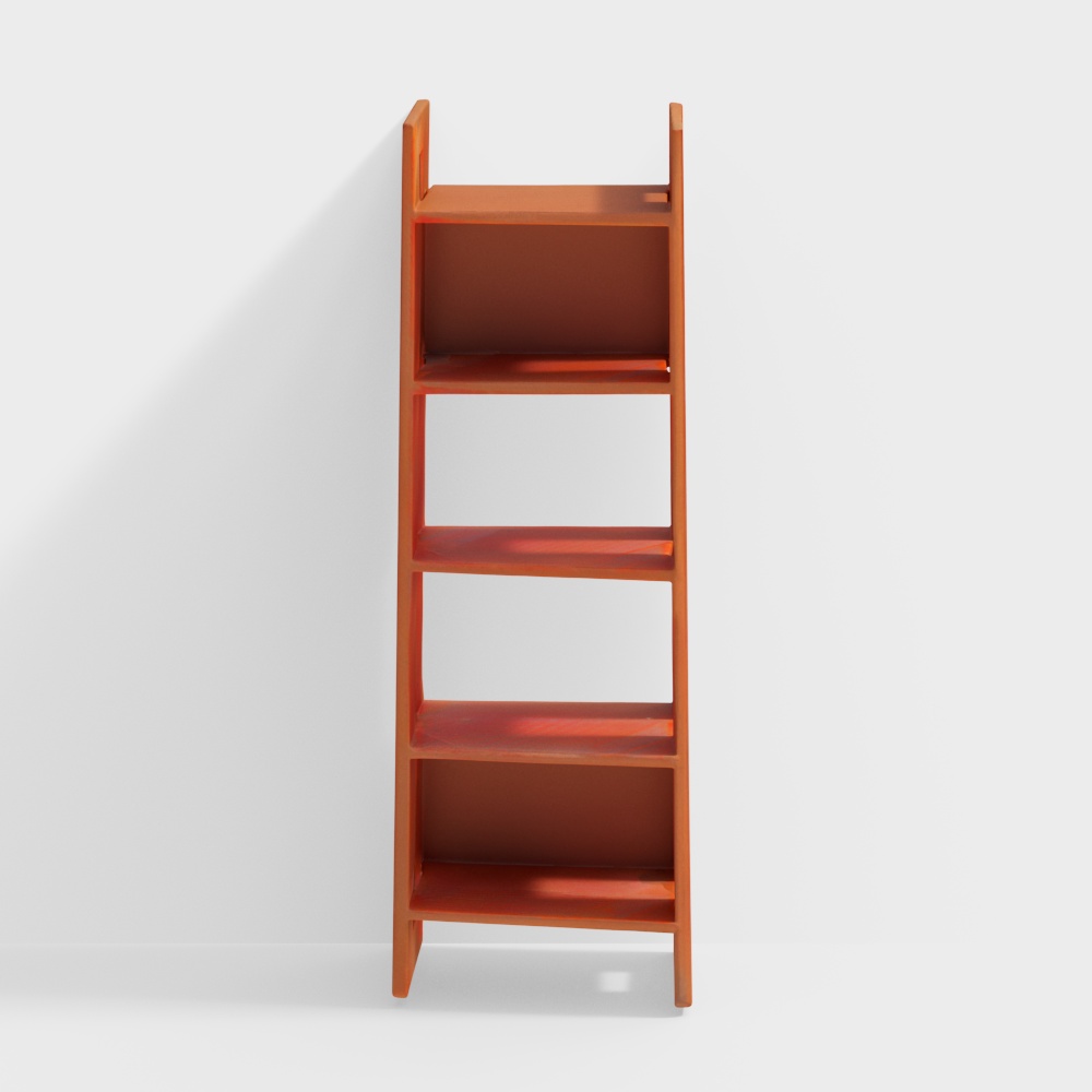 Carina Engineered Wood Bookshelf in Matte Laminate