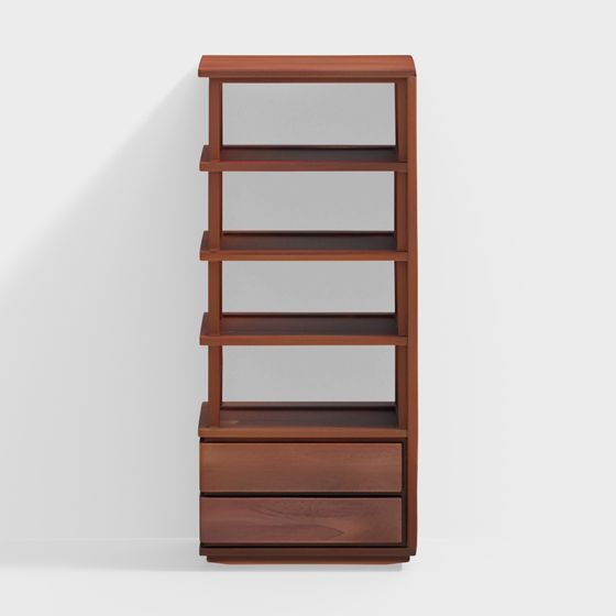 Urban Elegance Bookshelf 3D model