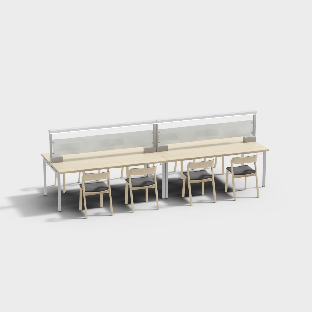 Tavolo per Sala Lettura Moderna