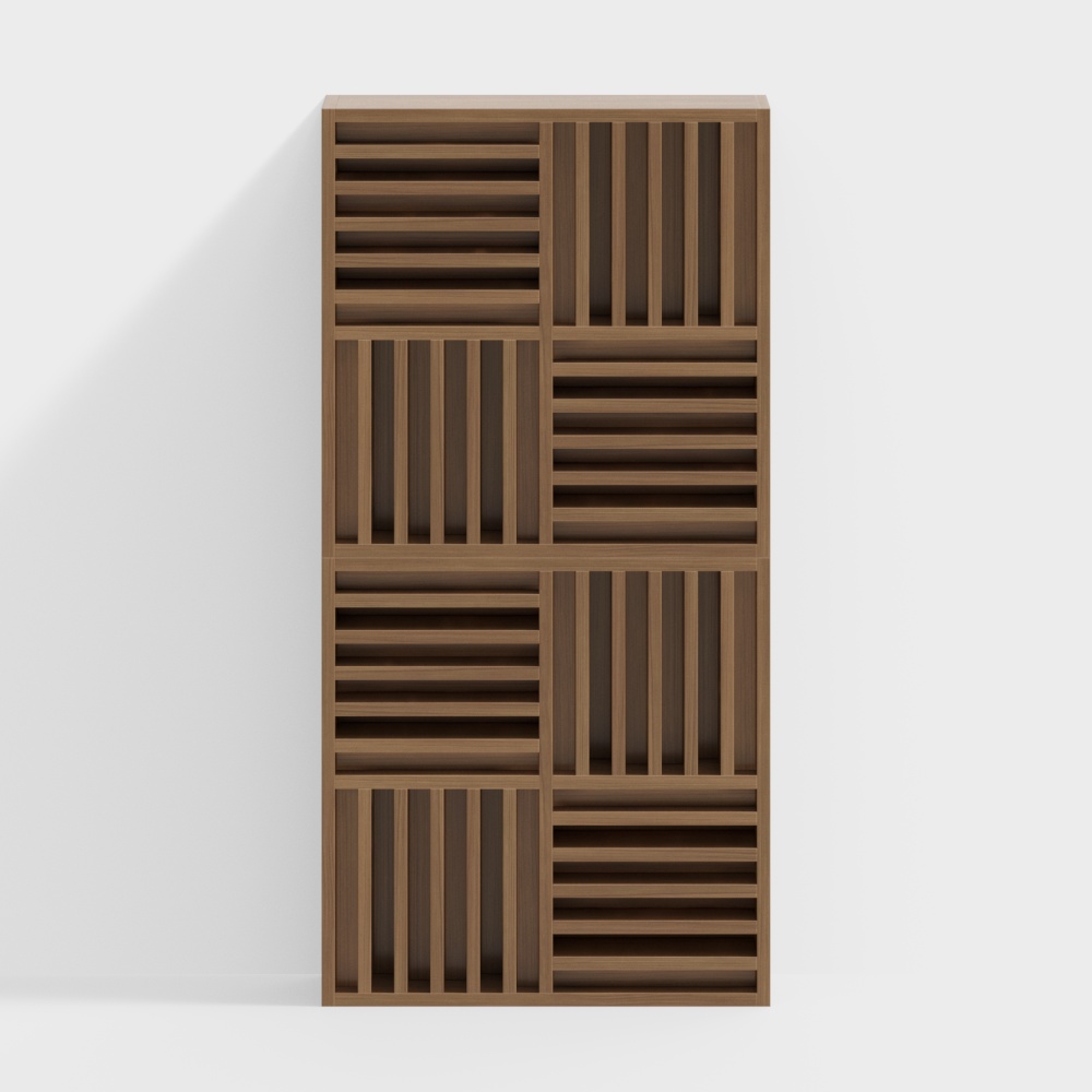 Modern Four-Panel Wide-Frequency Wall Panel