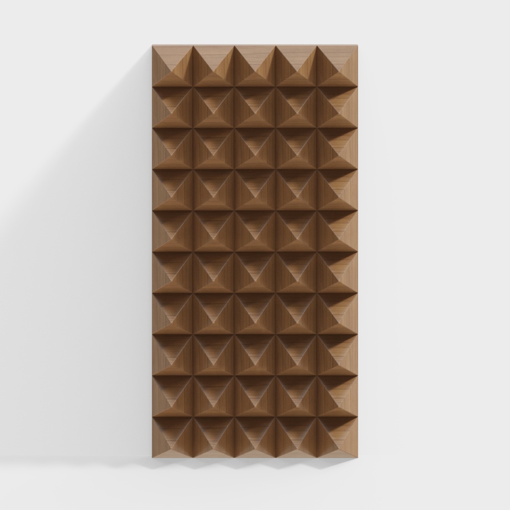 Modern Pyramid Wall Panels