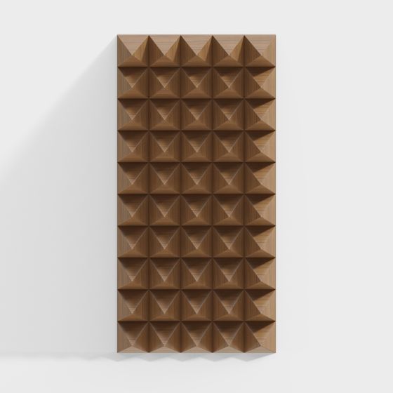 Modern Pyramid Wall Panels