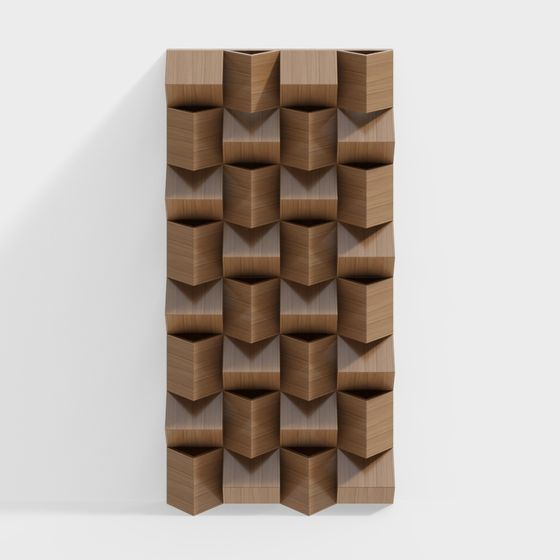 Modern Large Triangle Wall Guard Panel