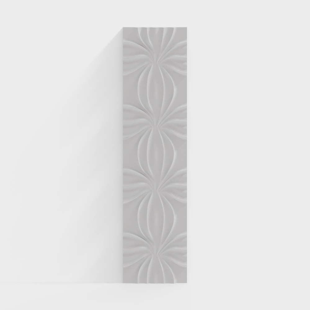 Moderner strukturierter Wandpaneel