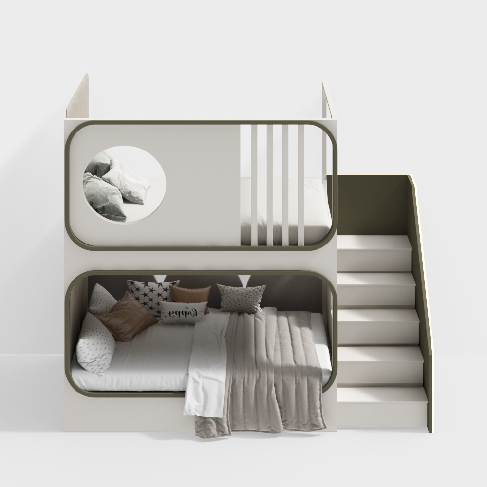 Modern Children's Bunk Bed