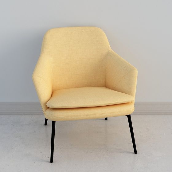 Cozy Sofa 3D model - Modern Minimalist Design