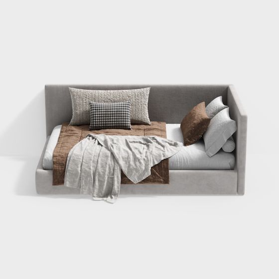 Cozy Retreat Sofa Bed 3D model