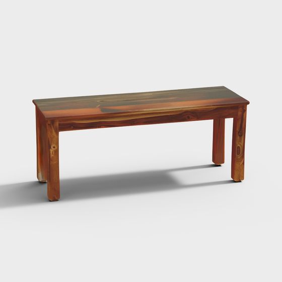Patron Sheesham Wood Bench In Provincial Teak Fini