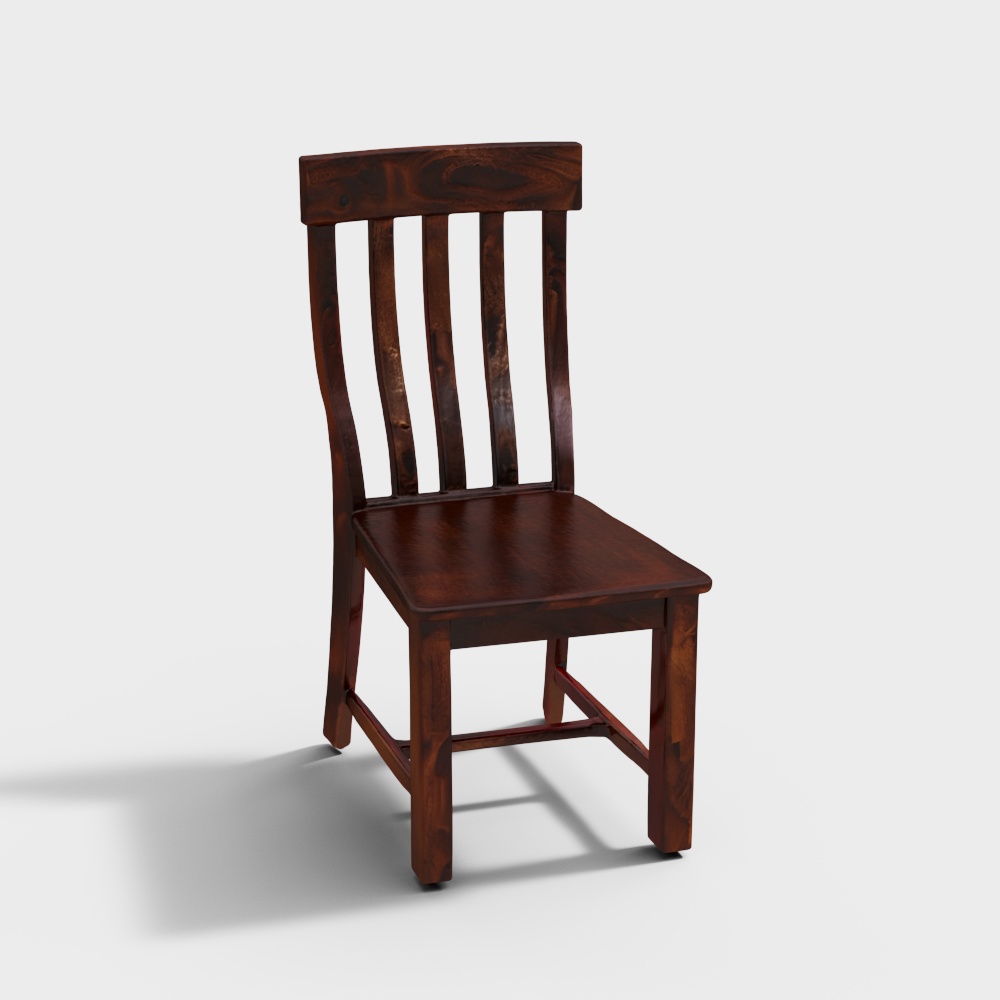 Benoit Solid Wood Dining Chair in Scratch Resistant