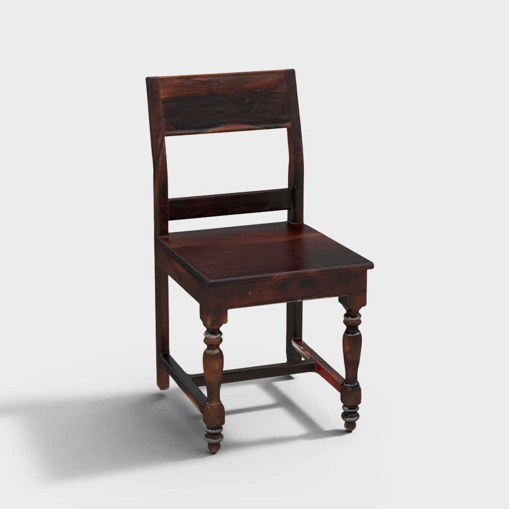 Siramika Sheesham Wood Dining Chair in Provincial