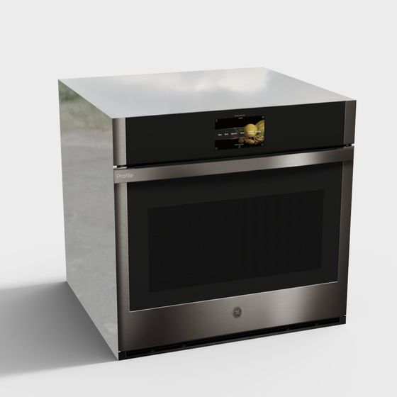 GE Profile Built-in Oven 3D model for Modern Kitchens