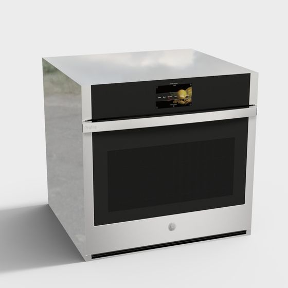 Stylish Modern Kitchen Oven 3D model