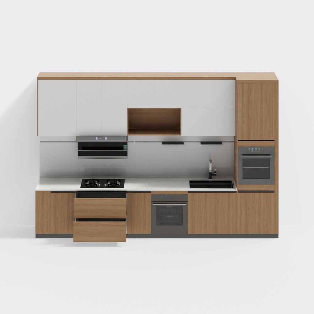 Modern Cabinet Drawer Open