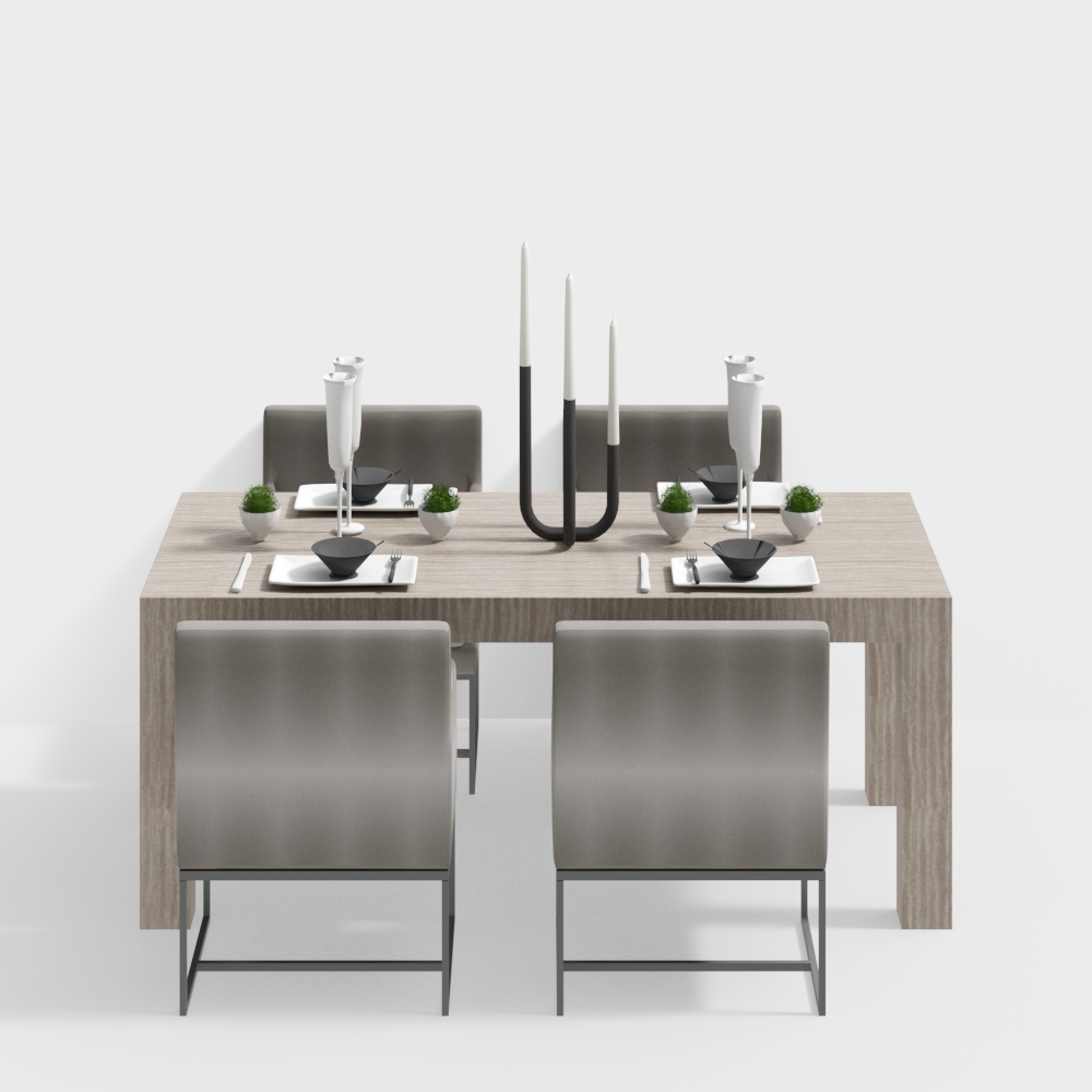 4-Seater Dining Table