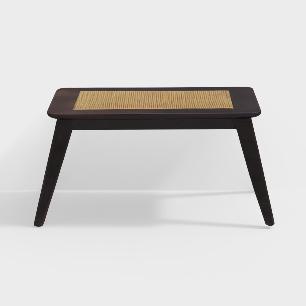 Caviar Rattan Wooden Center Table