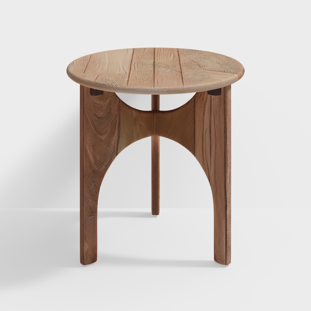 Paris Wooden End Table