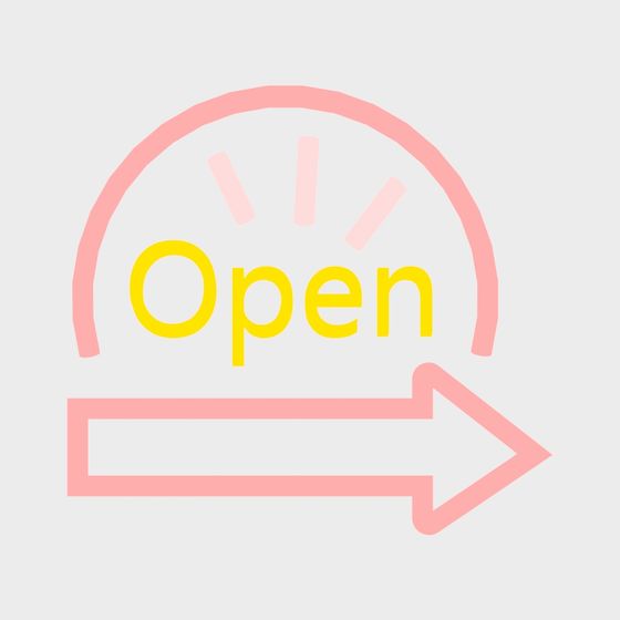 Open Sign 3D Model for Designers and Developers