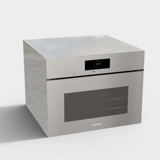 Miele Embedded Oven Low-Polygon 3D model