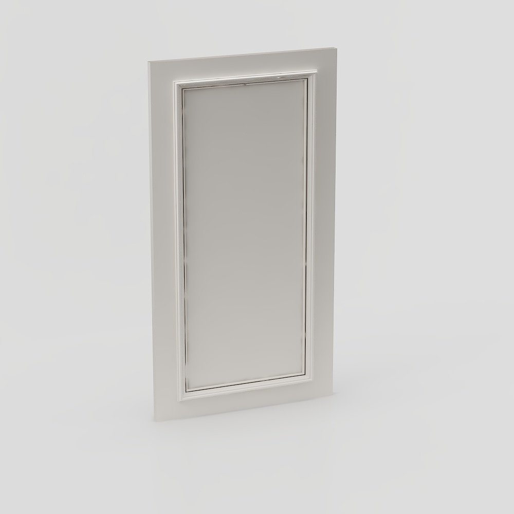 door of cement platform