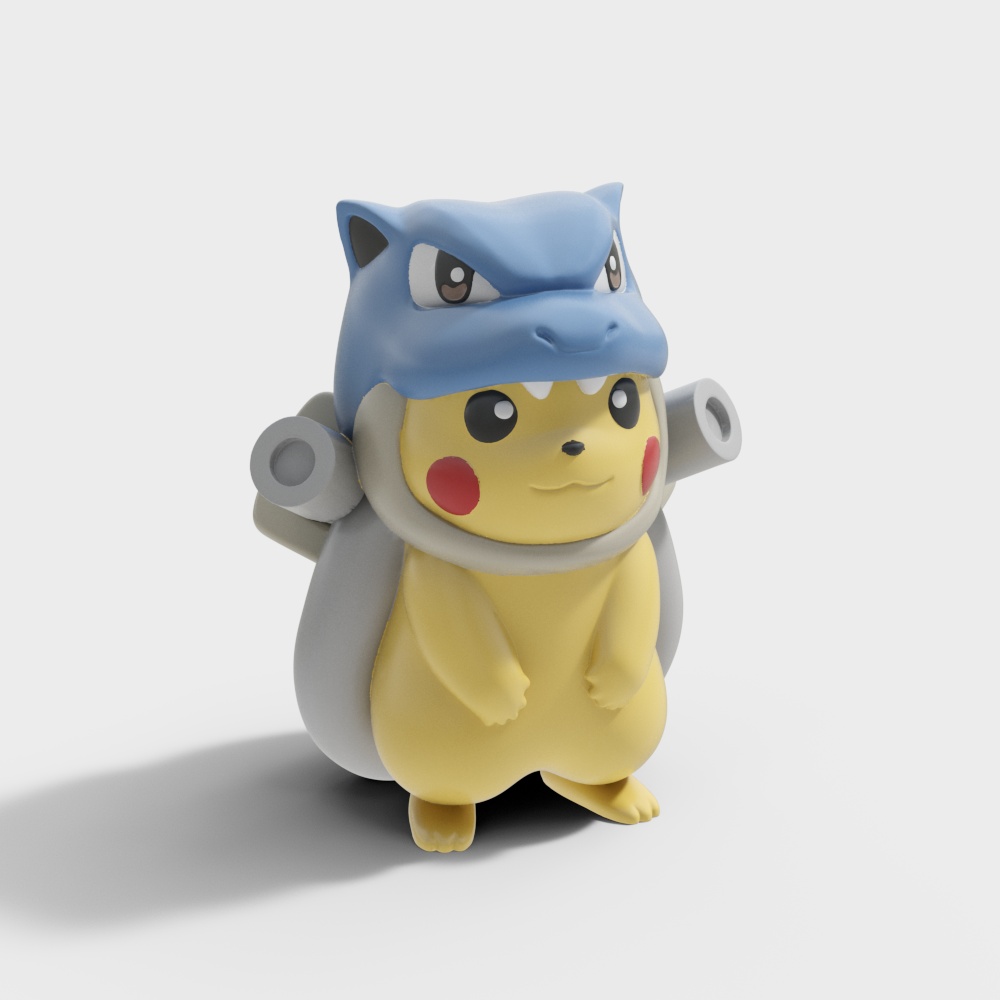 Cartoon Figure Pikachu