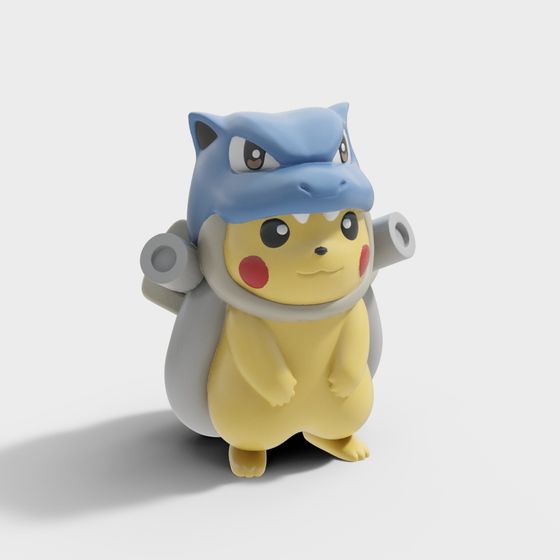 Cartoon Figure Pikachu