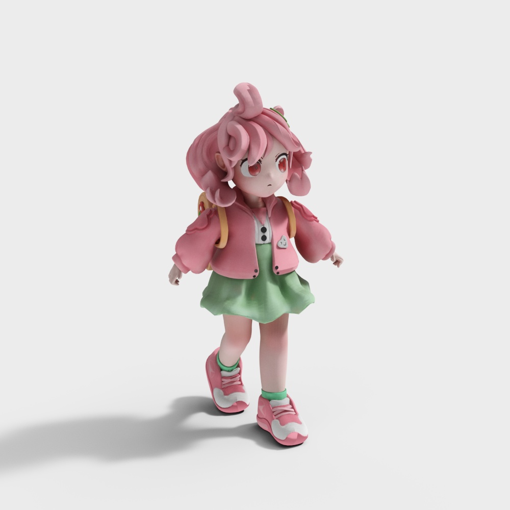 Cartoon Figure – Little Girl