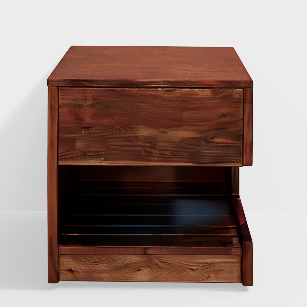 Doxy Wooden Bedside Table