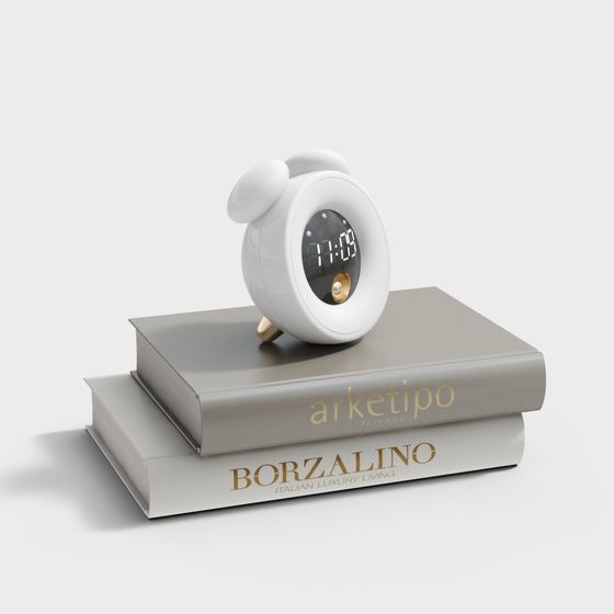 Books, Alarm Clocks, Ornaments