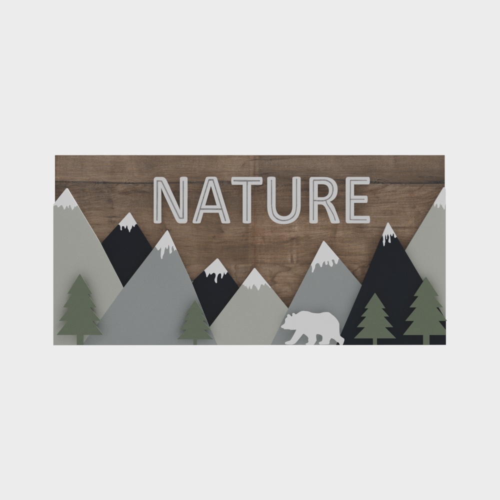 Детское настенное украшение