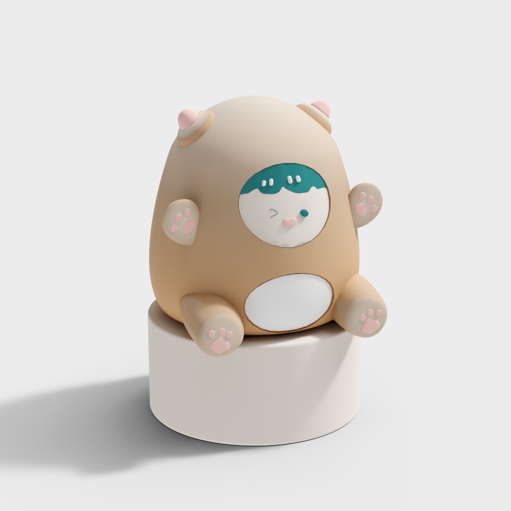 Cartoon Music Box Ornament