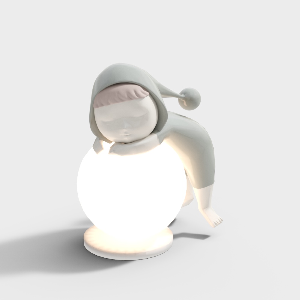 Little Girl Night Light Ornament