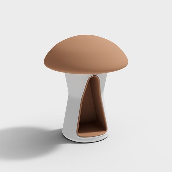 모던 어린이용 버섯 집