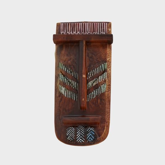 Unique African Tribal Mask 3D model for Creative Projects