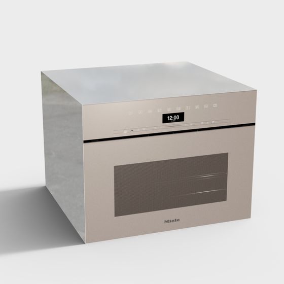 Miele Embedded Oven 3D model for Modern Kitchens