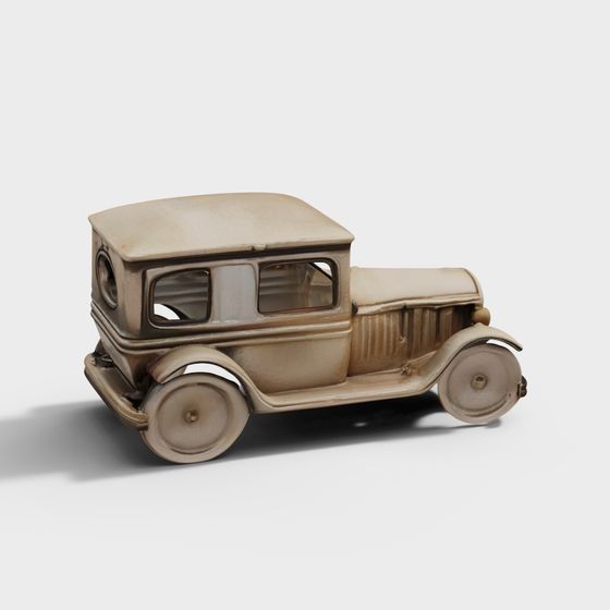 Classic Vintage Car 3D model for Creative Projects