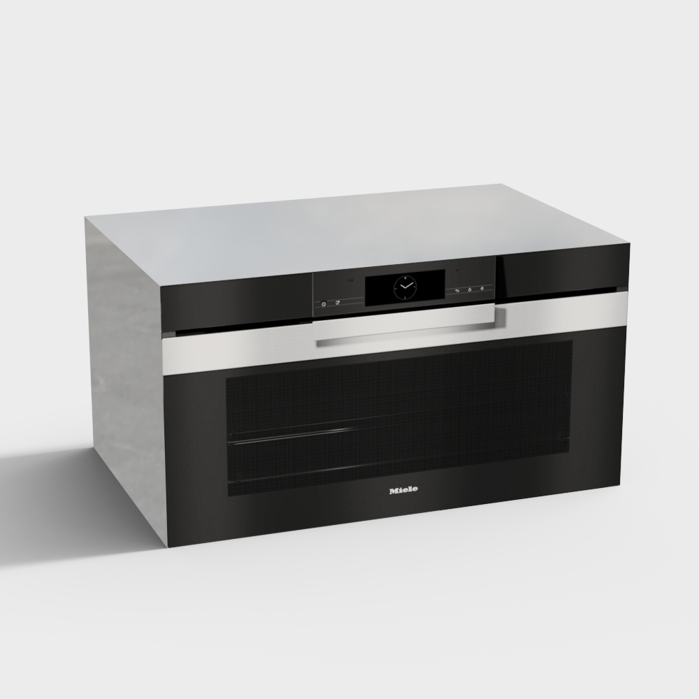 Miele Built-In Oven 3D Model – Modern Kitchen Appliance
